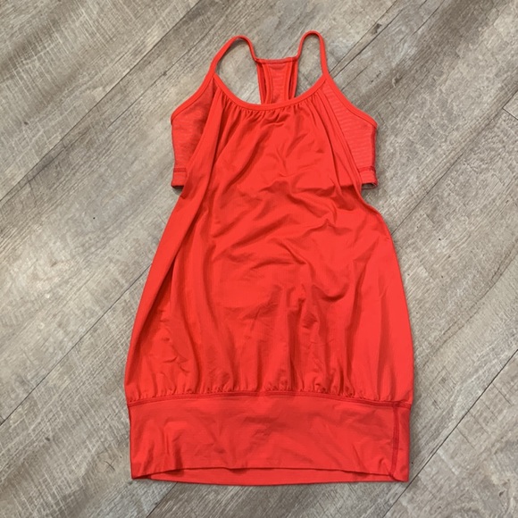 Lululemon No Limits Tank Red Stripe Size 4 - Picture 5 of 11